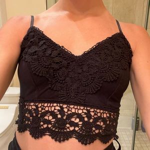 Lovely crotchet crop top